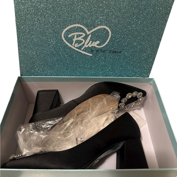 Betsey Johnson SB Lilly Fabric Closed Pointed Toe Classic,copy of MANOLO BLAHNIK - Picture 9 of 11